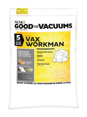 [MPH33469] Pacvac Glide Vacuum Bag - White, Microfibre, For Glide Models (5)