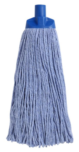 [MPH33206] Cut Cotton Mop Head - Blue, 400g / 300mm  