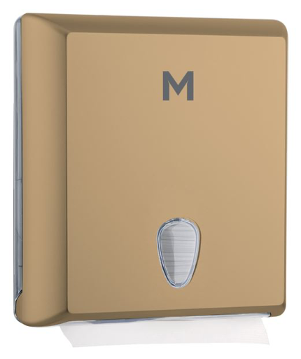 [MPH27467] Matthews Regular Slimfold Dispenser - Gold, 450 Sheet Capacity (1) 