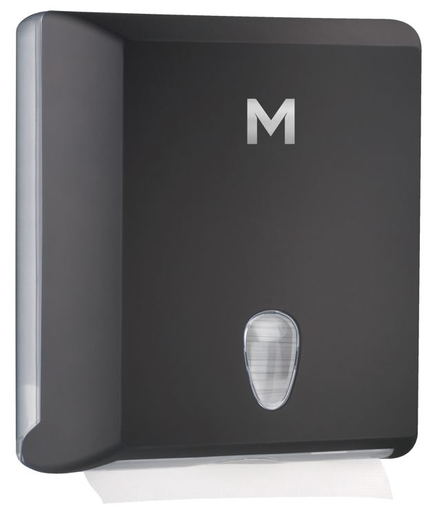 [MPH27468] Matthews Regular Slimfold Dispenser - Black, 450 Sheet Capacity (1) 