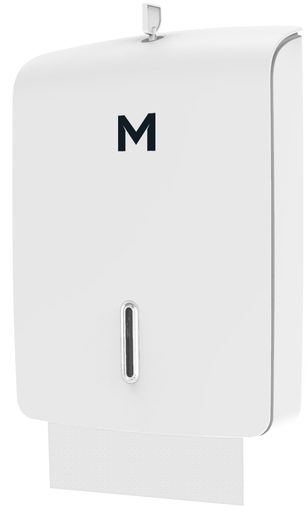 Matthews Tall Slimfold Towel Dispenser - White, 600 Sheet Capacity (1)