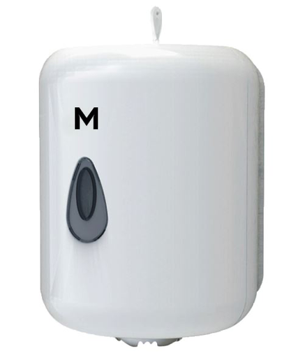 [MPH27432] Matthews Centre Feed Towel Dispenser - White, 1 Roll Capacity (1)