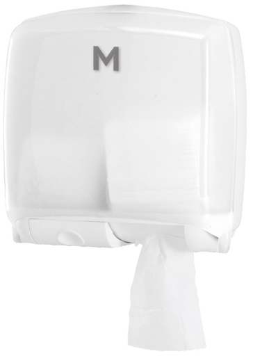 [MPH27527] Matthews Eco Interleave Tissue Dispenser - White, 1400 Sheet Capacity (1)