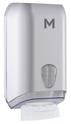 [MPH27521] Matthews Interleave Toilet Tissue Dispenser - Silver, 700 Sheet Capacity (1)