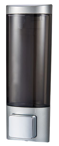 Liquid Wall Dispenser - Silver, 500ml Capacity (1)