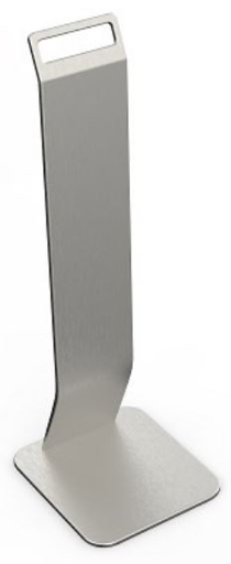 [MPH28981] Metal Table Stand - Silver, 180mm x 160mm x 500mm (1)