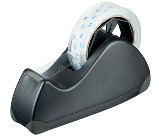 [MPH34570            ] Desktop Tape Dispenser Large - Black, 25mm Core + 76mm Core (1)                                    