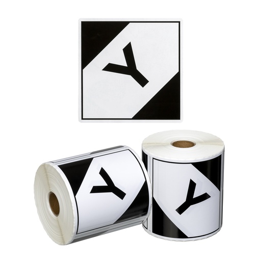 DG Label Limited Quantity Airfreight - White/Black, 99mm x 99mm (500) Labels/Roll