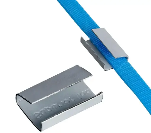 [MPH11650] Metal Seals Heavy Duty - Silver, 19mm, 0.8 Gauge (1000) Seals/Box