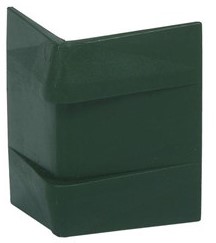 [MPH11790] Polypropylene Corner Protectors - Green, 19mm, 50mm x 45mm (1000)