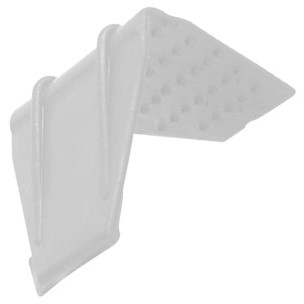 [MPH11791] HD Polypropylene Corner Protectors - White, 32mm, 60mm x 50mm (1000)