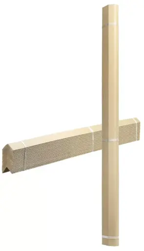 [MPH12040] Cardboard Corner Board - Brown, 50mm x 50mm x 4mm x 1250mm 20 Boards/Pack