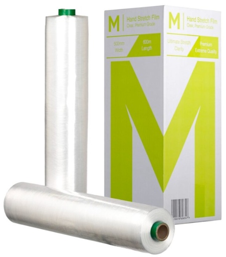 [MPH8015] Bolt Prestretch Hand Stretch Film - Clear, 390mm x 340m x 7mu (1) *Dispenser Film