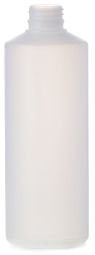 Plastic Household Bottle - Clear, 28/410 Neck, 500ml