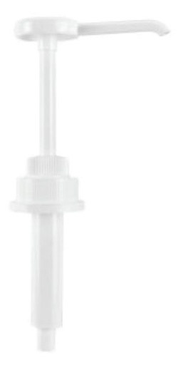 Industrial Jerry Can Lotion Pump - White, 38/410 Neck, 8ml