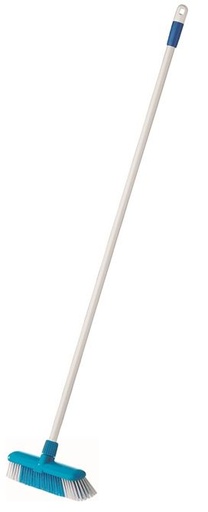 [MPH33850] Deluxe Indoor Broom - Blue, 300mm x 22mm x 1200mm, Soft Bristles