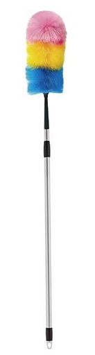 Rainbow Duster Telescopic Handle - Silver, 22mm x 650mm / 1270mm