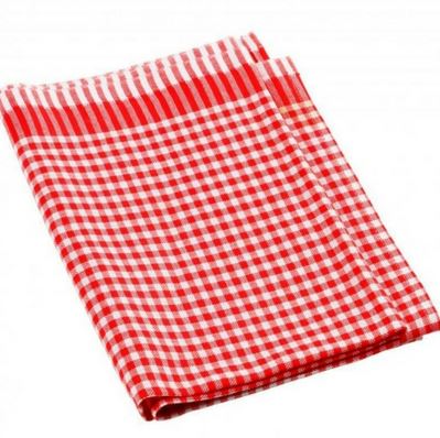 Regular Tea Towel - Red, 500mm x 750mm, 72g *100% Cotton