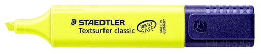[MPH34865            ] Staedtler Classic Highlighter - Yellow, Chisel Tip 10 Markers