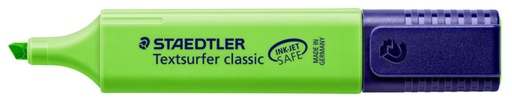 [MPH34871            ] Staedtler Classic Highlighter - Green, Chisel Tip 10 Markers