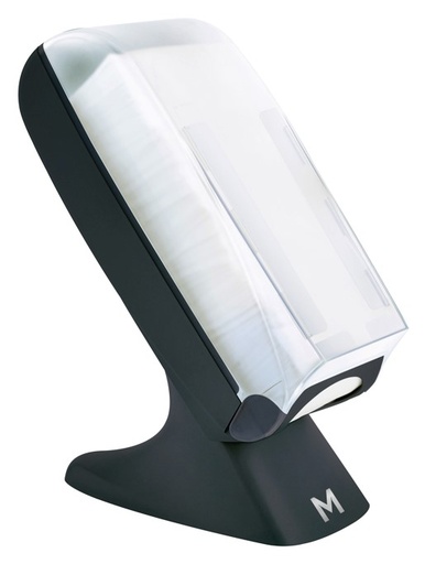[MPH27661] Standing Napkin Dispenser - Black, 1000 Sheet Capacity (1) *Wall Mountable