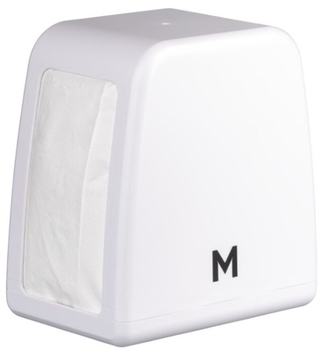 [MPH27657] Tall Compact Napkin Dispenser - White, 250 Sheet Capacity (1) *Suits MPH38505