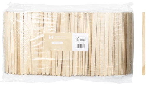 Wooden Beverage Stirrer Sticks - Natural, 10mm x 175mm Long, FSC 100%® 1000/Pack