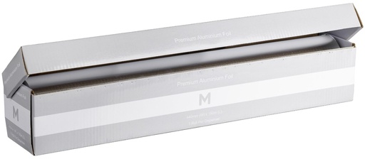 Premium Aluminium Foil Dispenser - Silver, 440mm x 150m x 13mu *Regular Duty 