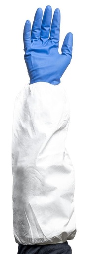 Microporous Sleeve Covers - White, 200mm x 400mm x 55gsm 20 Sleeves/Pack           