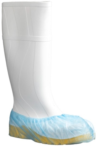 Polypropylene Shoe Covers - Blue, 200mm x 400mm, 25gsm 100 Covers/Pack