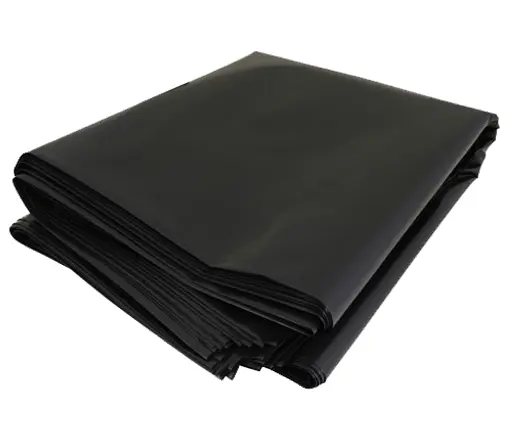 FP Recycled Bin Liner 100L - Clear, 925mm x 1200mm x 30mu